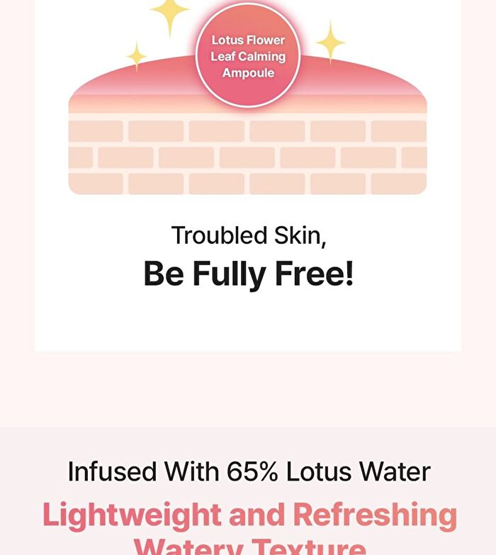 Lotus Flower Leaf Calming Ampoule - 50ml