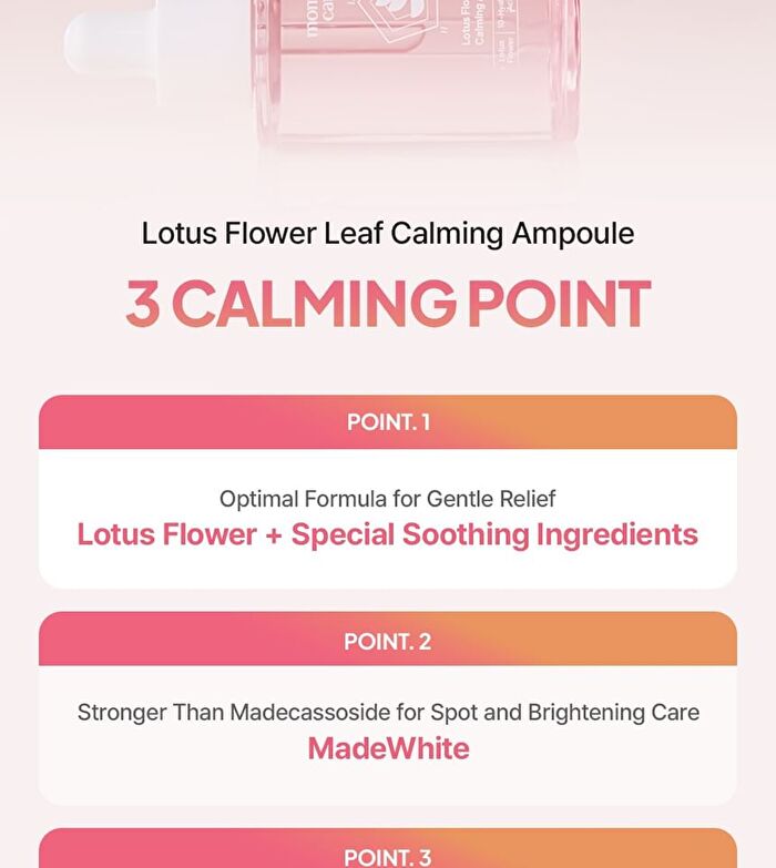 Lotus Flower Leaf Calming Ampoule - 50ml