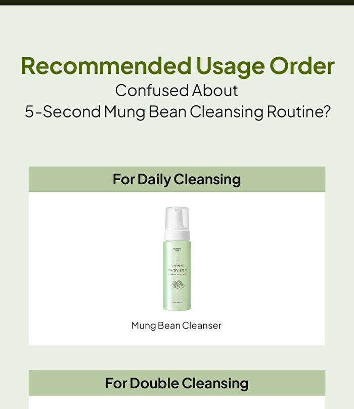 Mung Bean Melting Tone-Up Cleanser - 200ml
