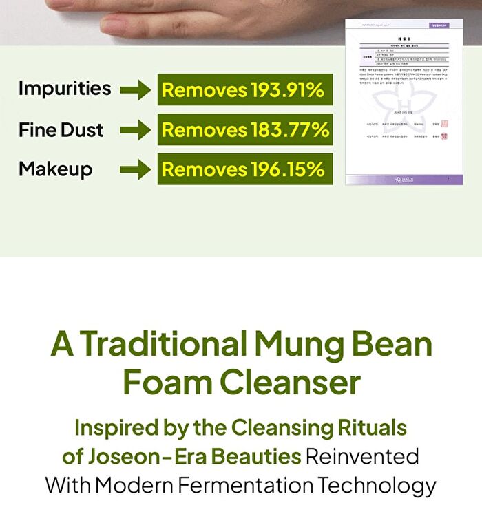 Mung Bean Melting Tone-Up Cleanser - 200ml