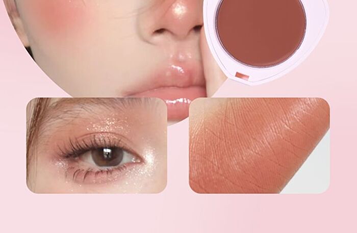 Watery Multi-Use Cream Blush - 6 Colors - 104# Coffee - 7g