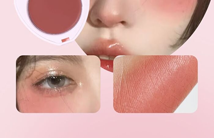 Watery Multi-Use Cream Blush - 6 Colors - 106# Dark Red - 7g