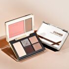 Folding Pocket Eyeshadow Palette - 2 Types - 02# Cream Peach - 17g