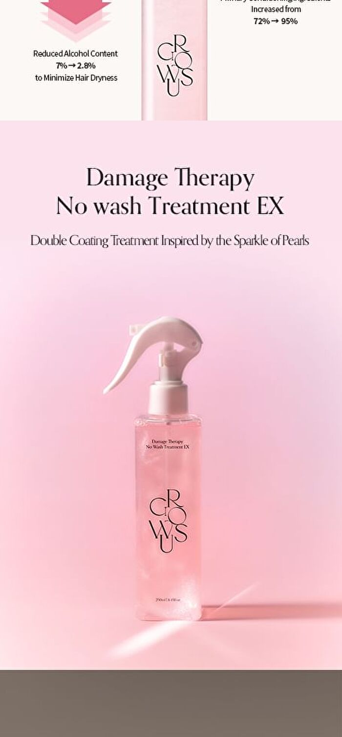 Growus Damage Therapy No-Wash Treatment EX - 2 Types - True Me