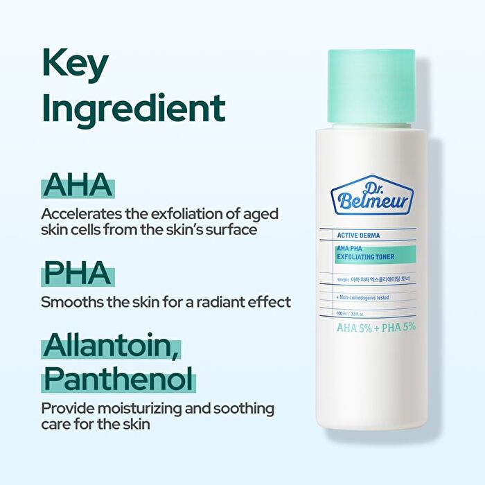 Dr. Belmeur AHA PHA Exfoliating Toner - 100ml