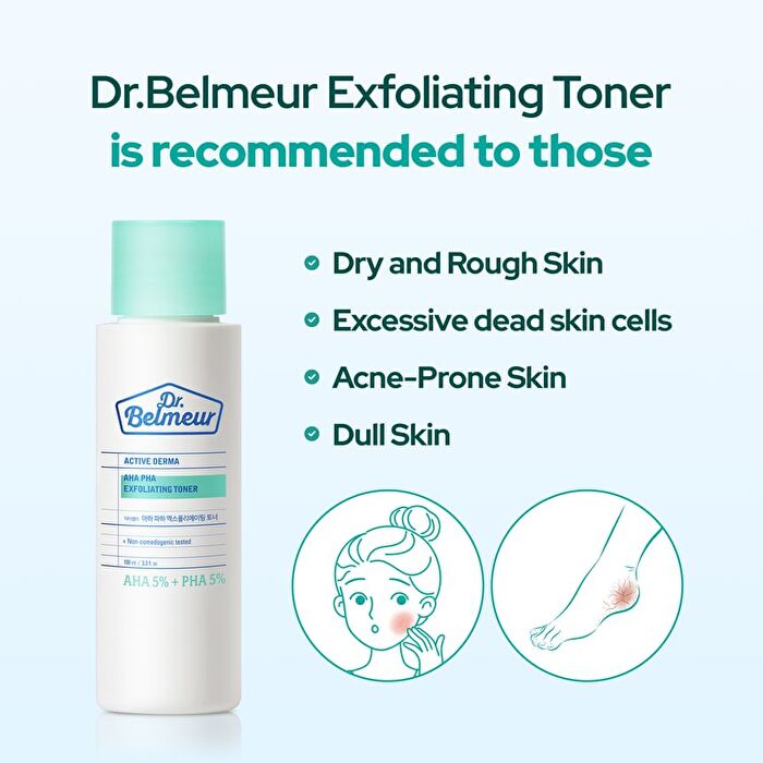 Dr. Belmeur AHA PHA Exfoliating Toner - 100ml