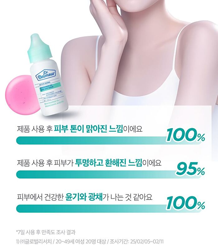 Dr. Belmeur Niacinamide TXA Dark Spot Serum - 30ml