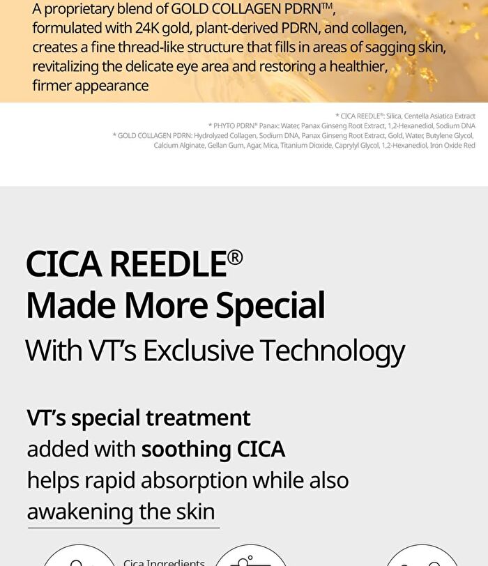 Vt PDRN Reedle Shot Eye Lifter - 15ml