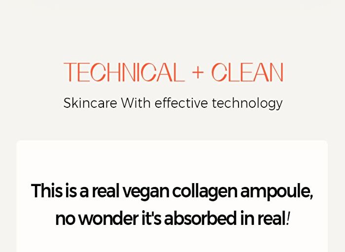 Klavuu Real Vegan Collagen Ampoule Mini - 10ml
