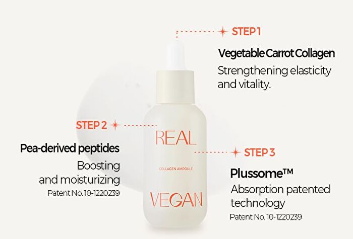 Klavuu Real Vegan Collagen Ampoule Mini - 10ml