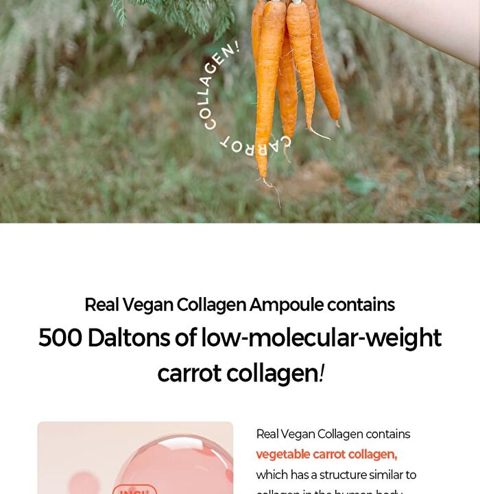 Klavuu Real Vegan Collagen Ampoule Mini - 10ml