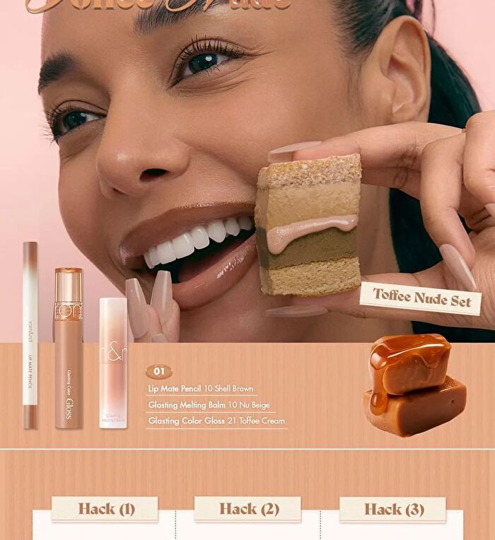 romand Volume Hack Trio - 5 Types - Glazed Plum Set
