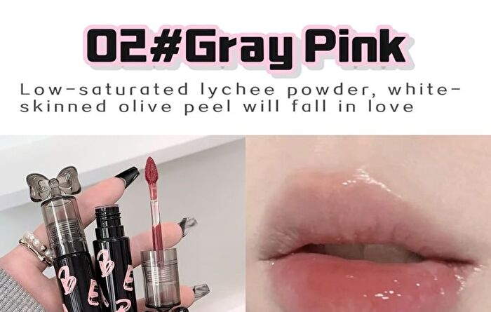 Crystal Clear Hydrating Liquid Lipstick - 6 Colors - #03 Tomatoes - 2.5g