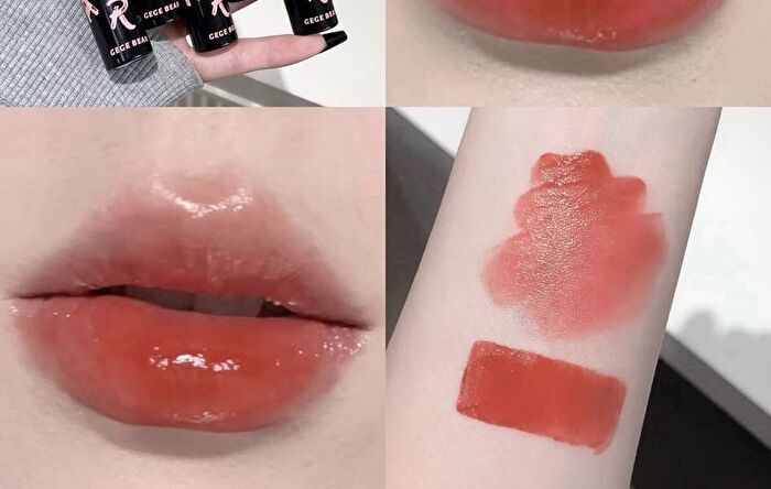 Crystal Clear Hydrating Liquid Lipstick - 6 Colors - #03 Tomatoes - 2.5g