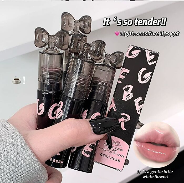 Crystal Clear Hydrating Liquid Lipstick - 6 Colors - #06 Rose Tea - 2.5g