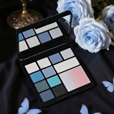 Hold Live Floral Color Pink Mist Compreshensive Powder Palette - H10 - #H10