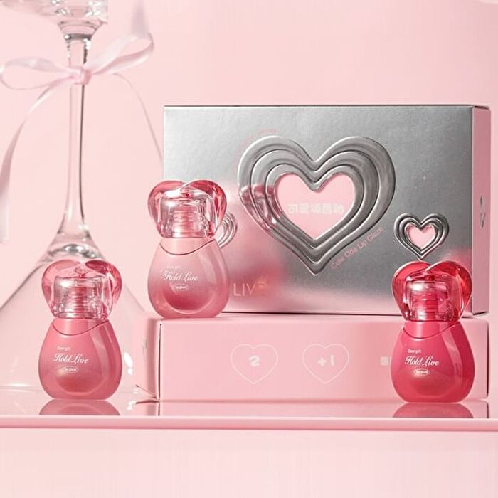 Hold Live Cute Ode Lip Gloss Gift Set - 2 Type - #H02