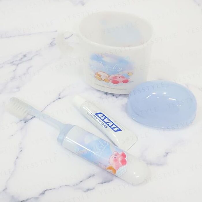 Kirby Enjoy Picnic Toothbrushing Set With Big Cup - 1 set