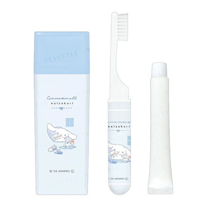 Sanrio Cinnamoroll Plush Making Square Toothbrushing Set - 1 set