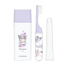 Sanrio Kuromi Square Toothbrushing Set - 1 set
