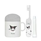 Sanrio Kuromi Toothbrushing Set With Big Cup - 1 set
