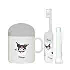 Sanrio Kuromi Toothbrushing Set With Big Cup - 1 set
