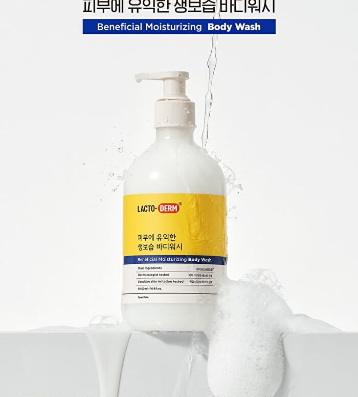 LACTODERM Beneficial Moisturizing Body Wash - 500ml