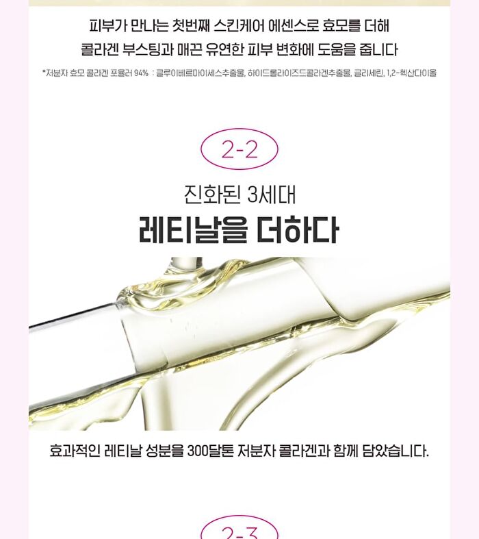 Retino Collagen Small Molecule 300 First Essence - 150ml