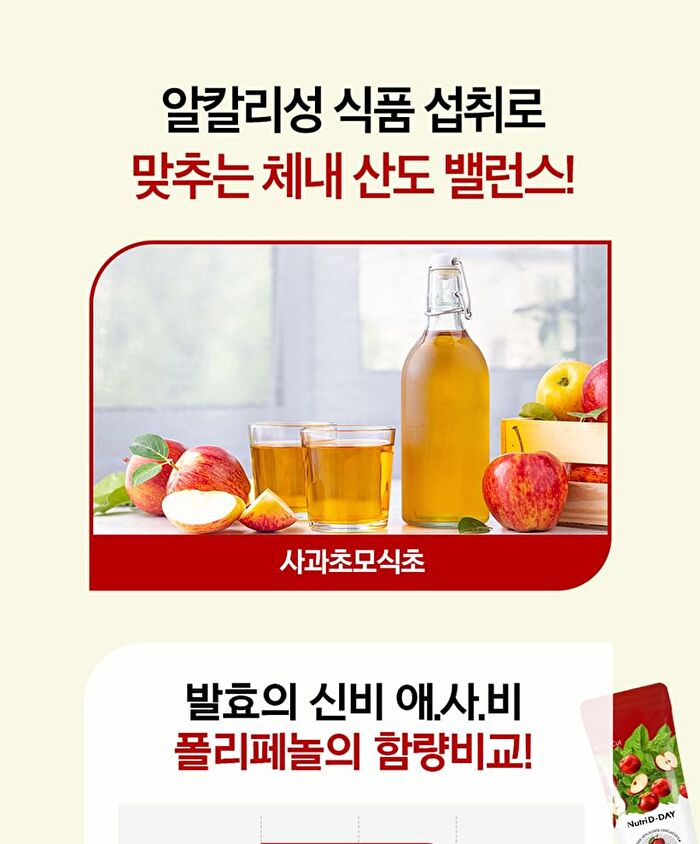 Real Organic Applecider Vinegar 100% - 15ml x 14 sticks
