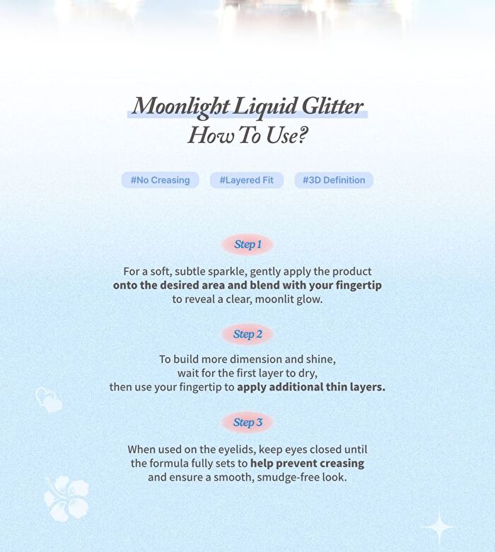 A by Unleashia Moonlight Liquid Glitter - 3 Colors - #01 Shine Star
