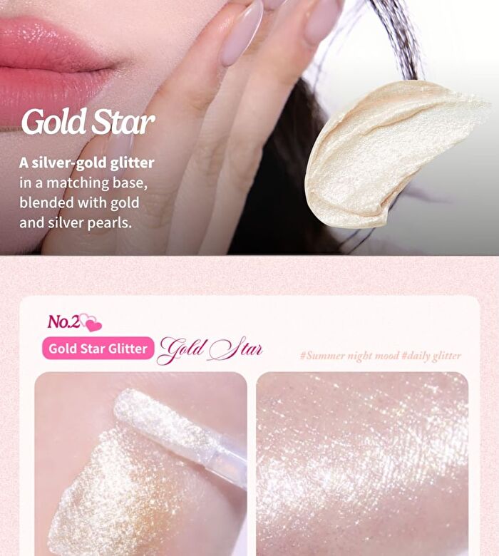 A by Unleashia Moonlight Liquid Glitter - 3 Colors - #01 Shine Star
