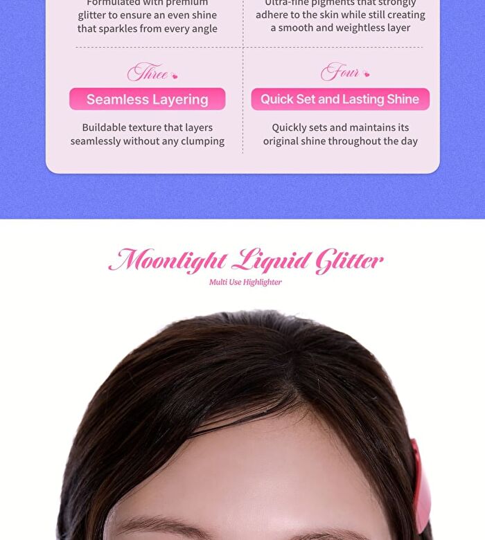 A by Unleashia Moonlight Liquid Glitter - 3 Colors - #01 Shine Star
