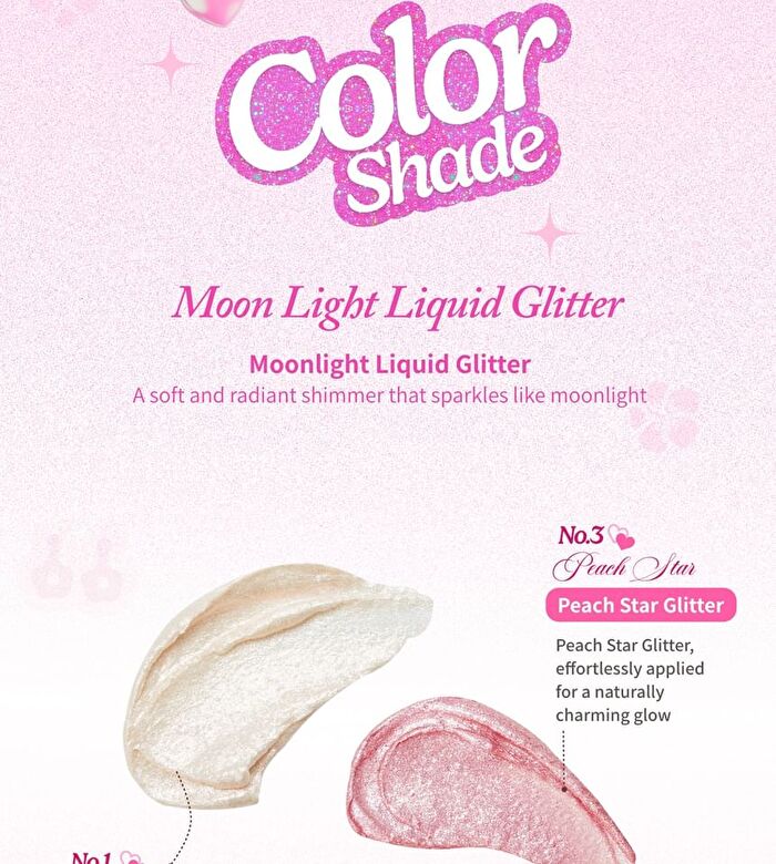A by Unleashia Moonlight Liquid Glitter - 3 Colors - #01 Shine Star