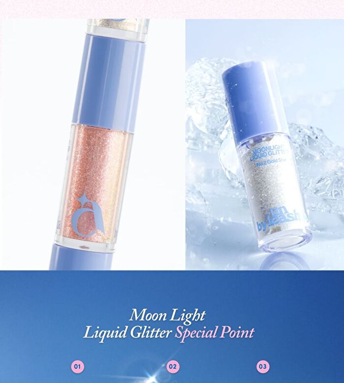 A by Unleashia Moonlight Liquid Glitter - 3 Colors - #02 Gold Star