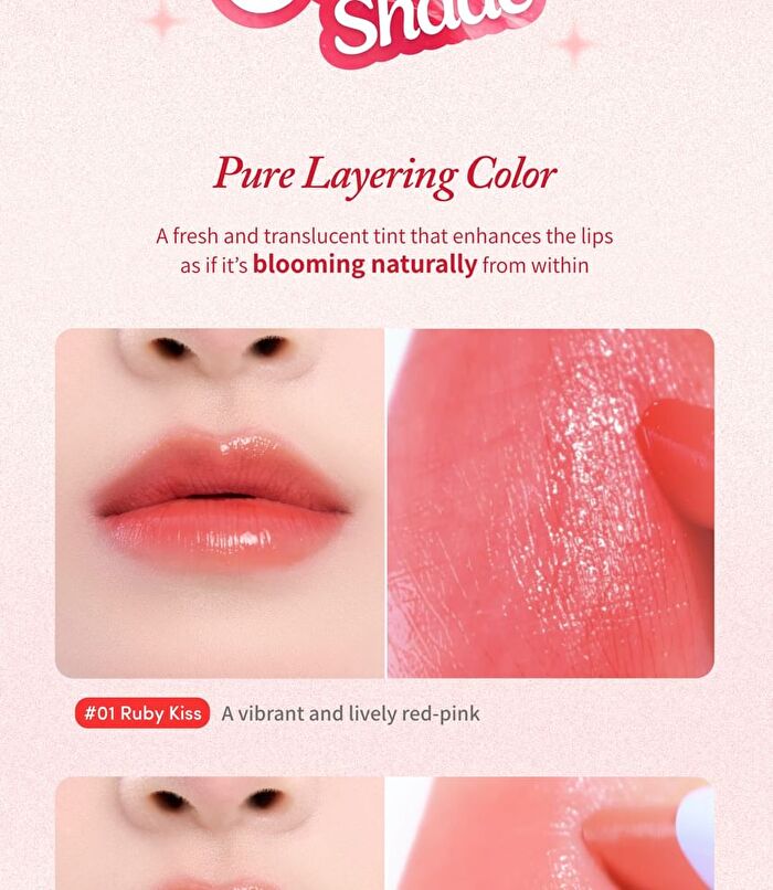 A by Unleashia Berry Cool Plumping Lip Balm - 2 Colors - #01 Ruby Kiss