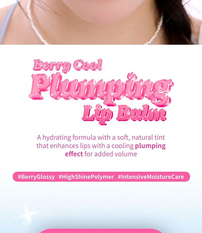 A by Unleashia Berry Cool Plumping Lip Balm - 2 Colors - #01 Ruby Kiss