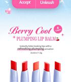 A by Unleashia Berry Cool Plumping Lip Balm - 2 Colors - #01 Ruby Kiss