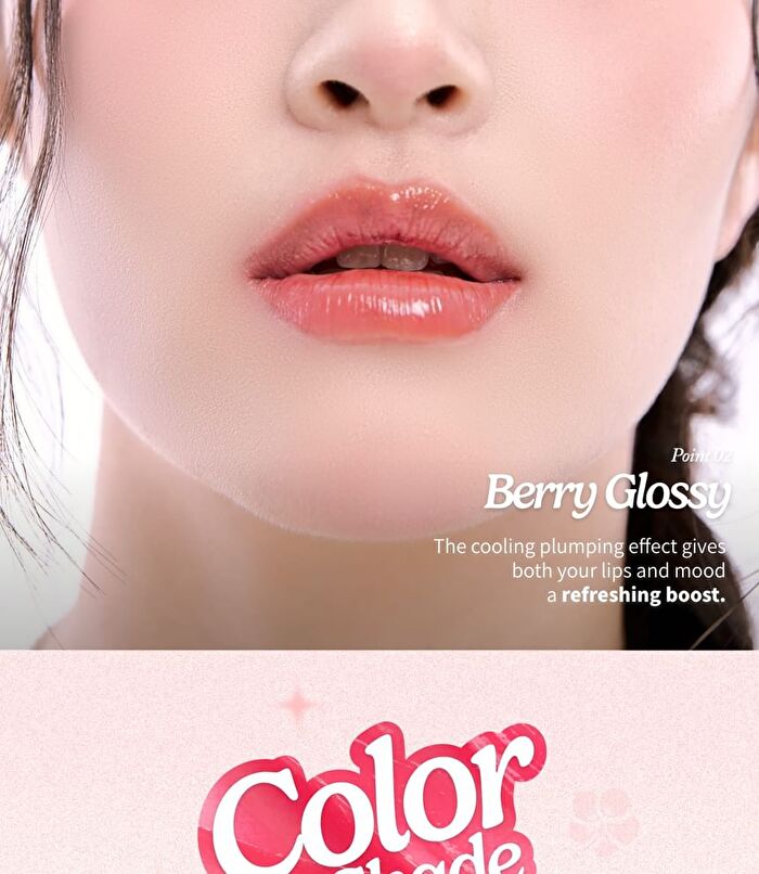 A by Unleashia Berry Cool Plumping Lip Balm - 2 Colors - #02 Peach Haze