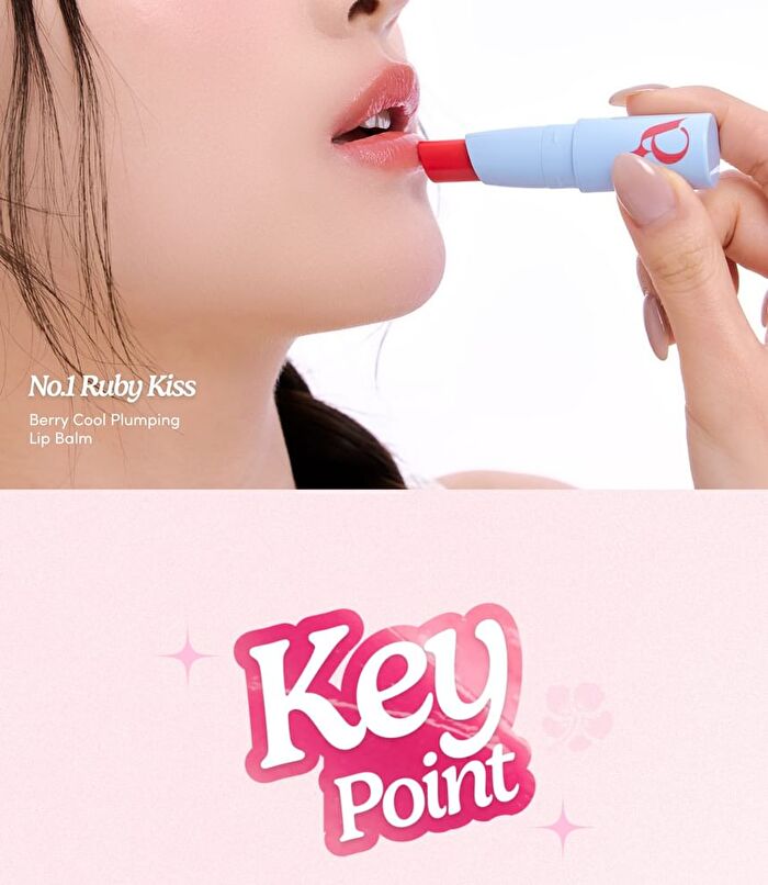 A by Unleashia Berry Cool Plumping Lip Balm - 2 Colors - #02 Peach Haze