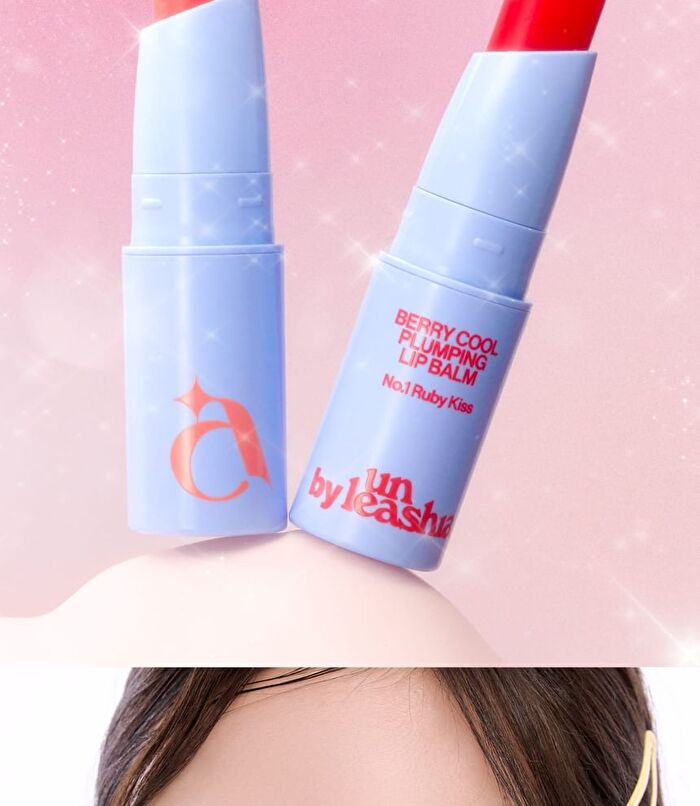A by Unleashia Berry Cool Plumping Lip Balm - 2 Colors - #02 Peach Haze