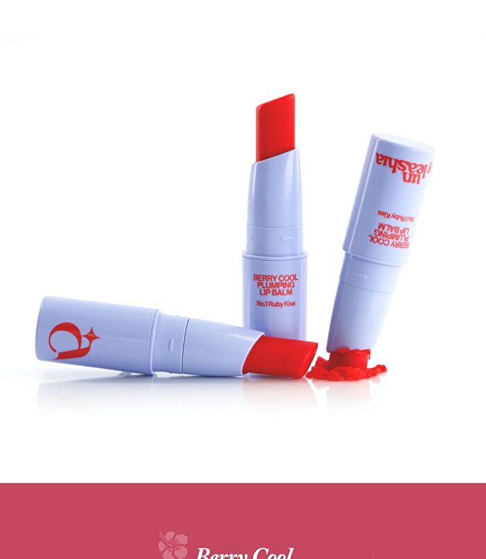 A by Unleashia Berry Cool Plumping Lip Balm - 2 Colors - #02 Peach Haze