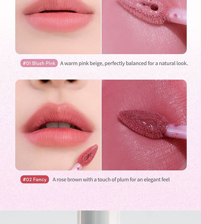 A by Unleashia Cloud Kiss Velvet Tint - 2 Colors - #01 Blush Pink