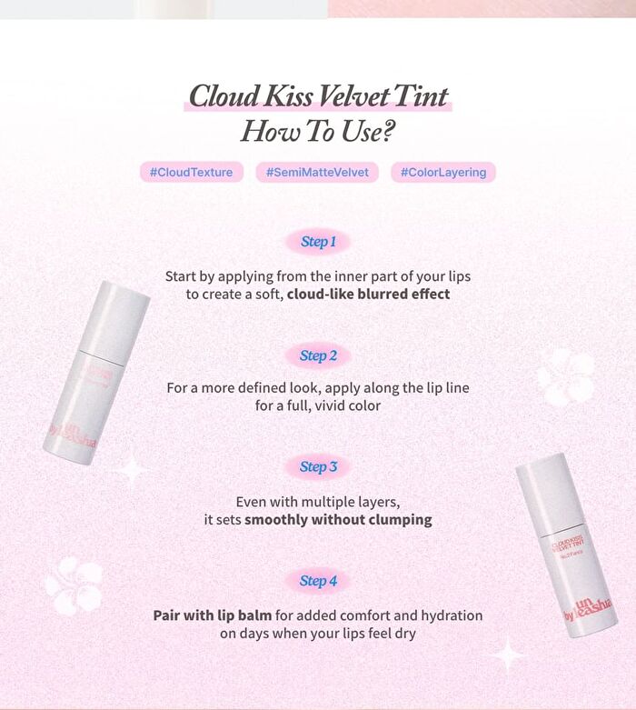 A by Unleashia Cloud Kiss Velvet Tint - 2 Colors - #02 No Fancy