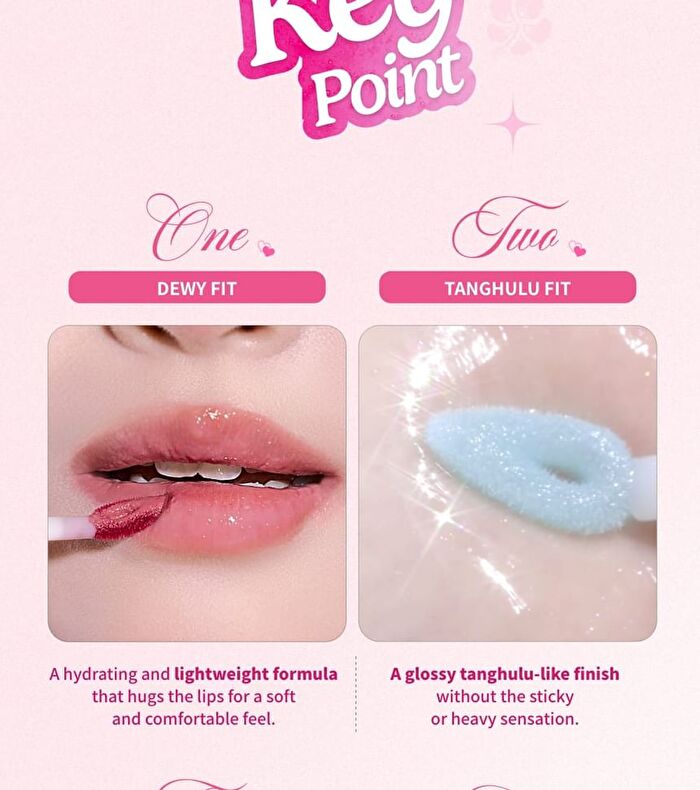 A by Unleashia Tanghulu Glaze Tint - 5 Colors - #01 Angel Pink