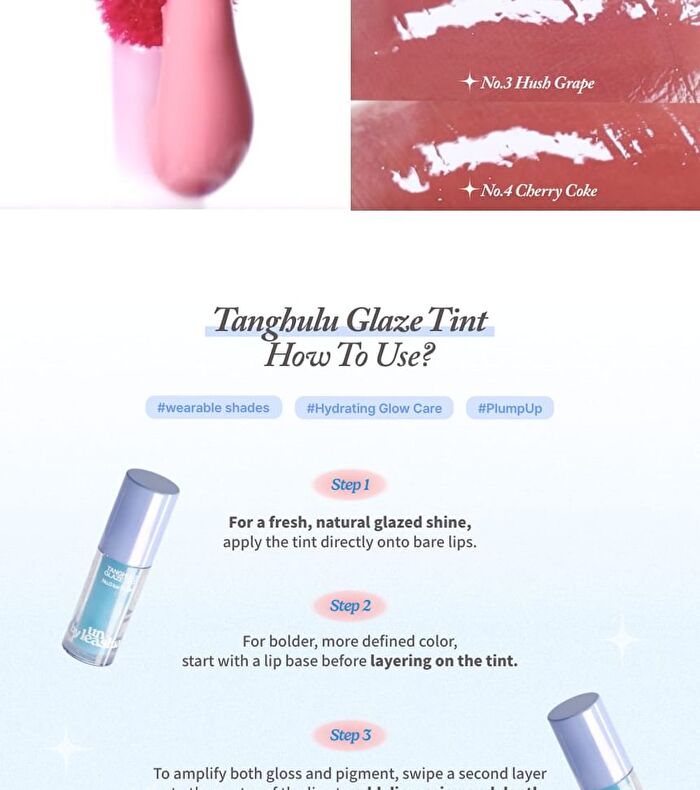 A by Unleashia Tanghulu Glaze Tint - 5 Colors - #04 Cherry Coke