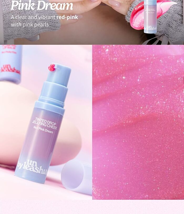 A by Unleashia Tinted Drop Jellying Cheek - 2 Colors - #01 Pink Dream