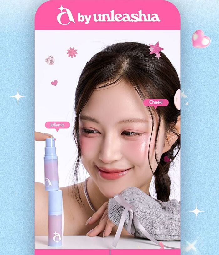 A by Unleashia Tinted Drop Jellying Cheek - 2 Colors - #01 Pink Dream