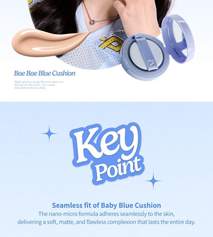 A by Unleashia Bae Bae Blue Cushion - 2 Colors - #02 Dreamy
