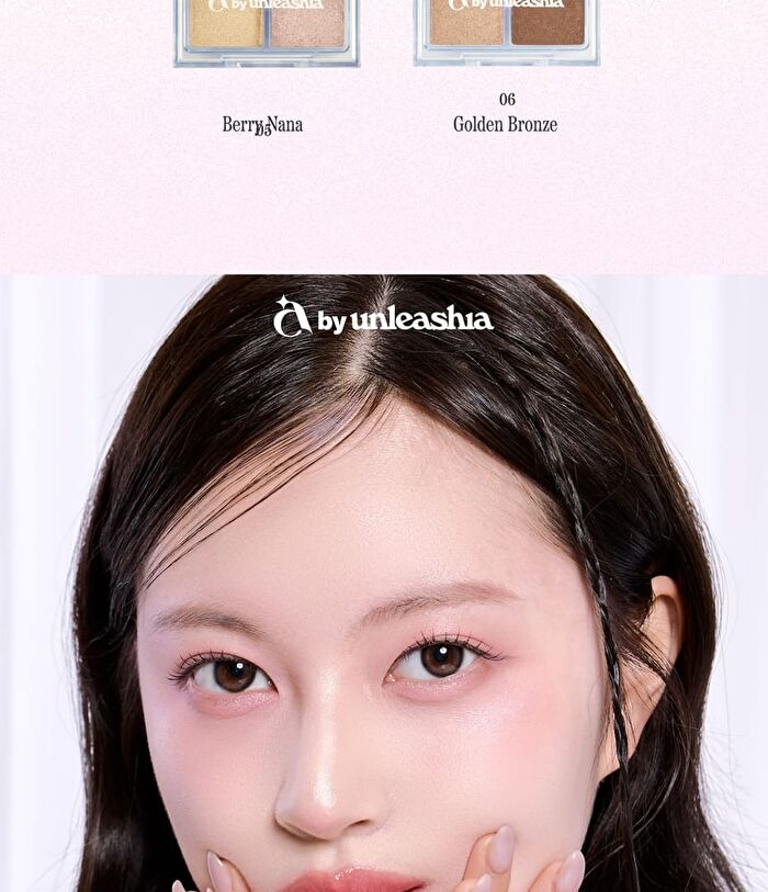 A by Unleashia Cotton Candy Face Palette - 6 Types - #01 Peach Crush