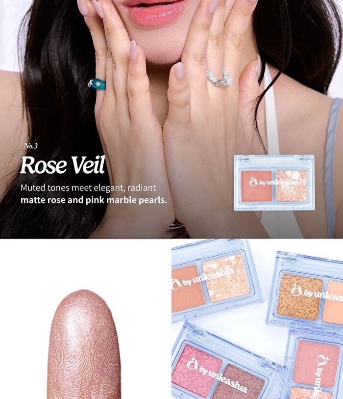 A by Unleashia Cotton Candy Face Palette - 6 Types - #01 Peach Crush